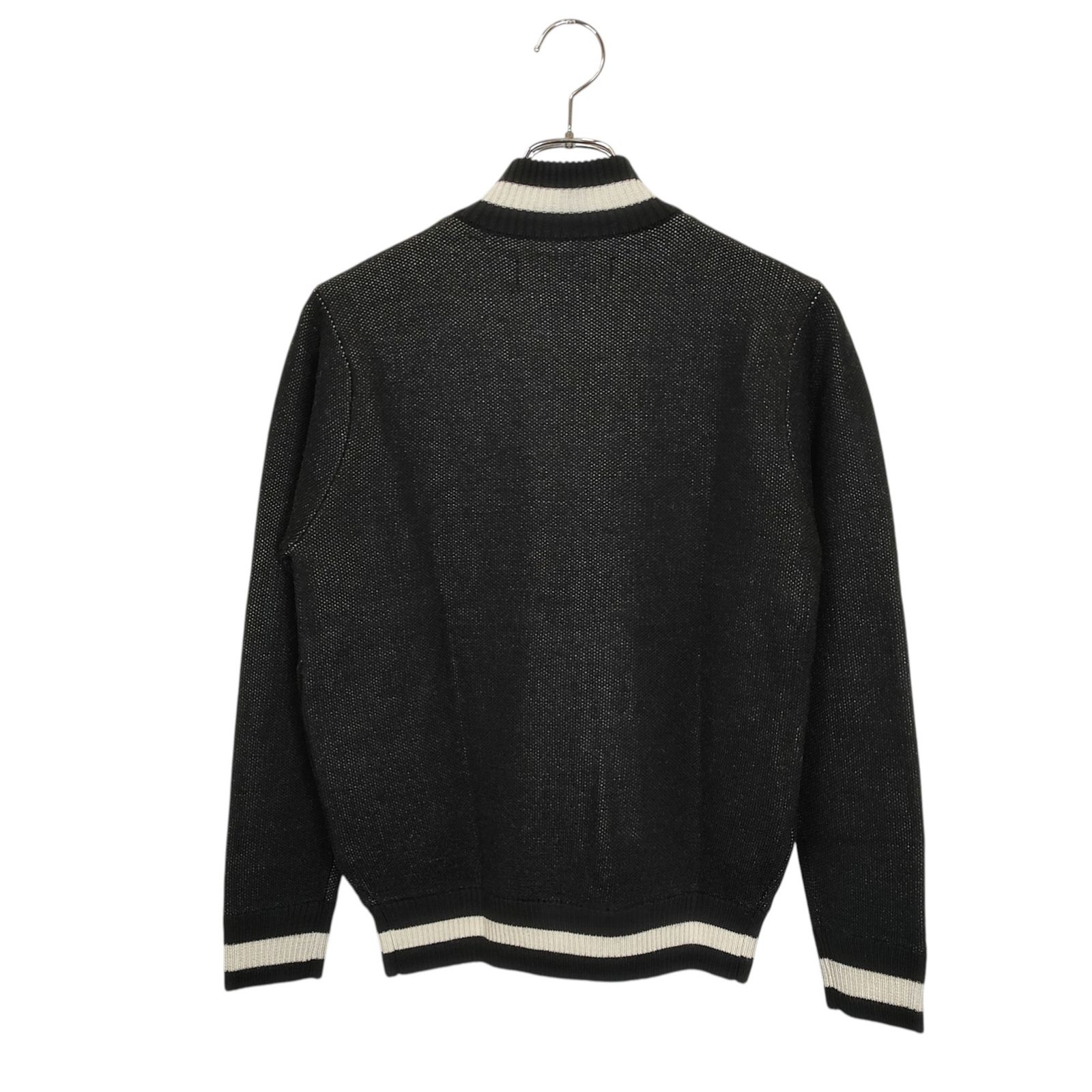 V12 ブイトゥエルブ ゴルフ BIG LOGO F/Z KNIT フルジップ