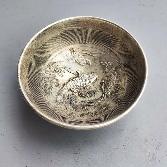 銅器 花開富貴碗 浮彫装飾碗 置物 装飾品 工芸品 美術品 銅器 花開富貴碗 浮彫装飾碗 置物 装飾品 工芸品 美術品