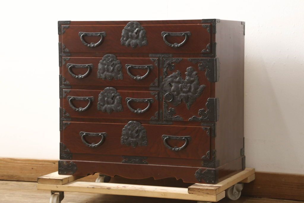 岩谷堂箪笥 No.886 階段箪笥 かくし付き 定価64.8万 ZR23621 THE HOME