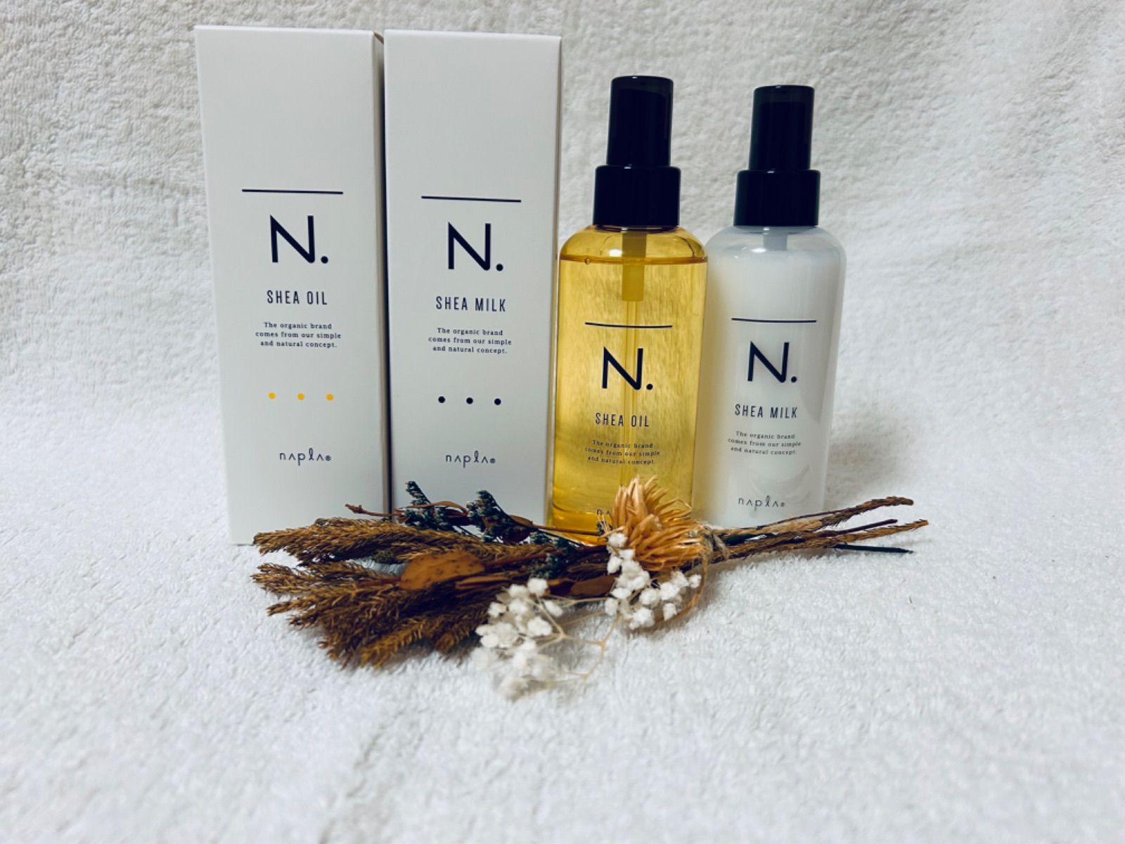 N. シアミルク 150g✕2本 エヌドット シアミルク 2本シアオイル2本 N. 2本