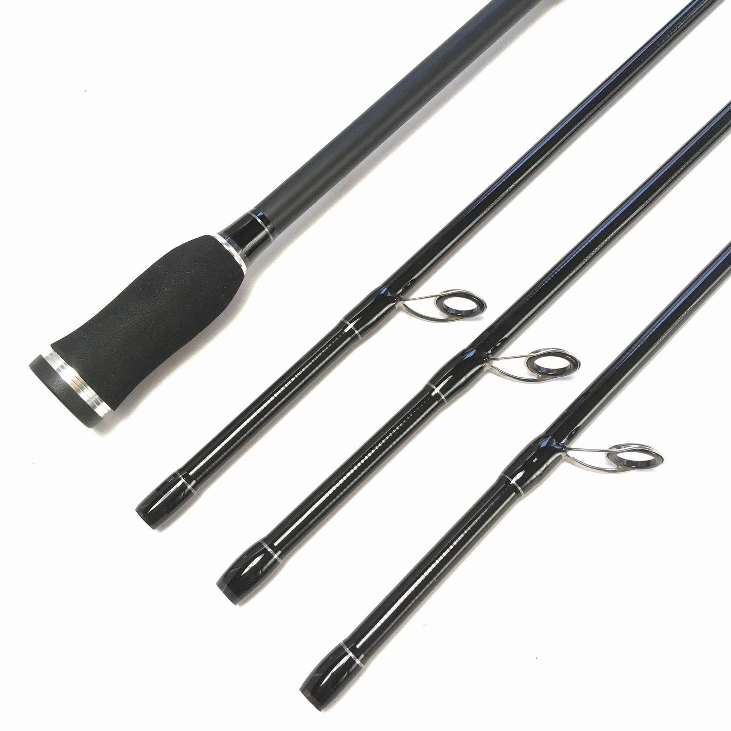  ルアーロッド 6 ft 2ピース ML 7 M 8 MH シーバスロッド EVA バスロッド 3 WAY トラウトロッド ロックフィッシュロッド が使える メバル ３種類 アジング その他ロッド 釣り竿 ロッド