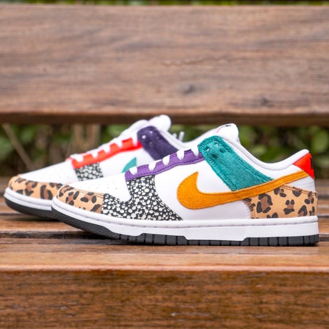 Nike ナイキ ウィメンズ ダンク ロー “パッチワーク“ Nike Dunk Low “Safari Mix (Women's)“ ナイキ  DN3866-100 ウィメンズ レディース スニーカー ランニングシューズ - メルカリ