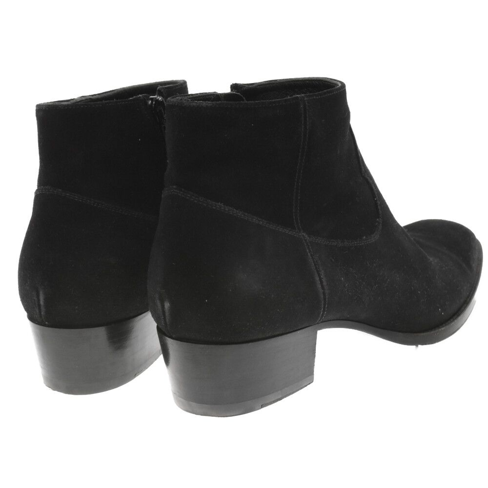 SAINT LAURENT PARIS (サンローランパリ) LUKAS ANKLE BOOTS ルーカス アンクル スウェード ブーツ ブラック  DU 330349 - メルカリ