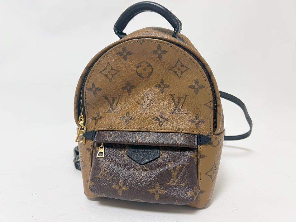 LOUIS VUITTON ルイヴィトン モノグラム リバース パームスプリングス バックパック MINI リュックサック M44872