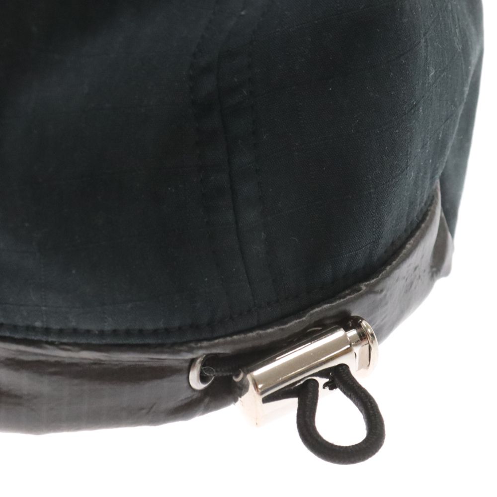 Sacai (サカイ) Olmetex Rip Stop Drawstring s Cap Black オルメテックス リップストップ ドローストリング キャップ ブラック 23-0600S