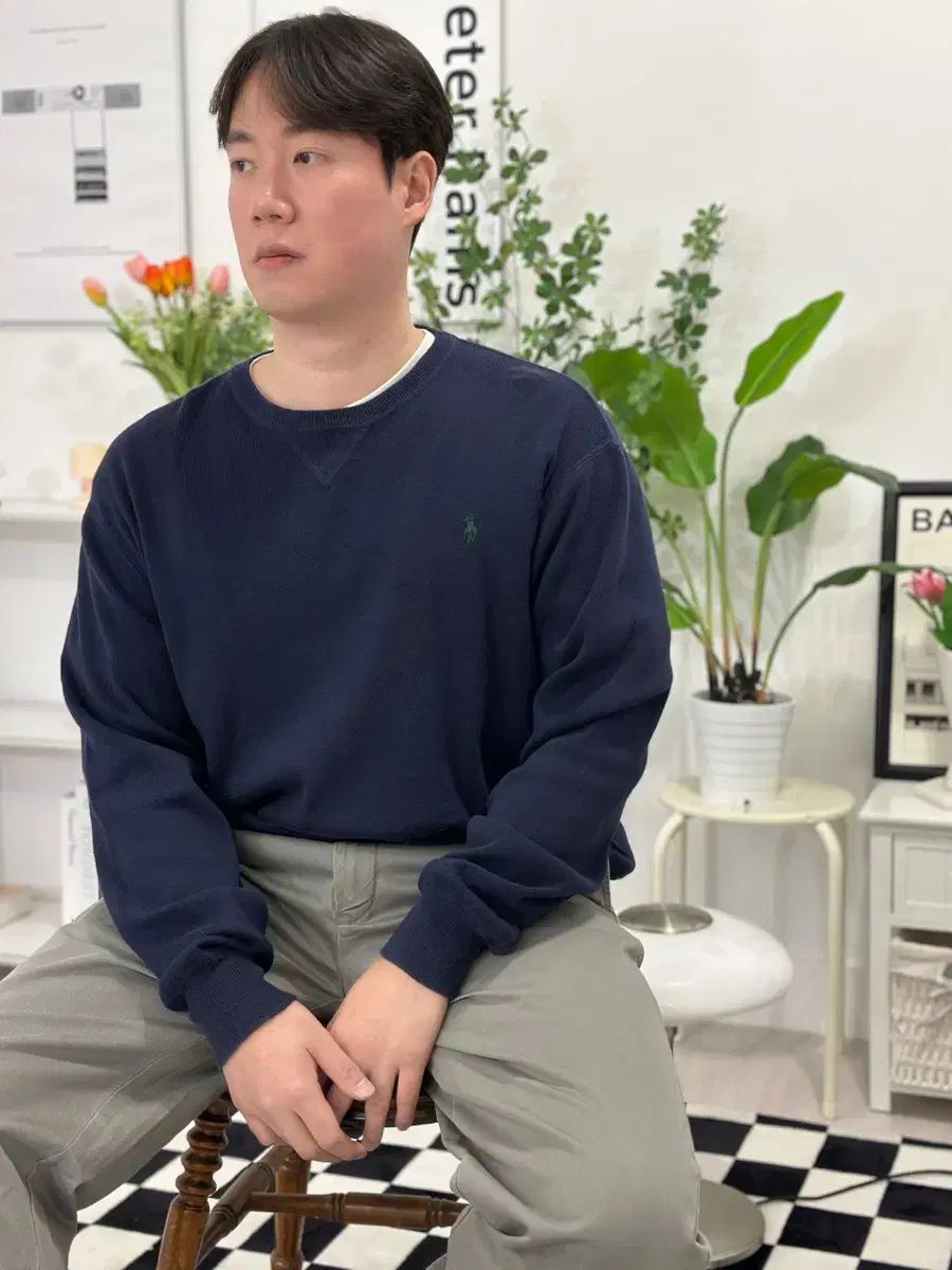 新品 ポロ ラルフローレン 110 ネイビー 110 ポロ Ralph Lauren(ラルフローレン) ネイビー クルーネック