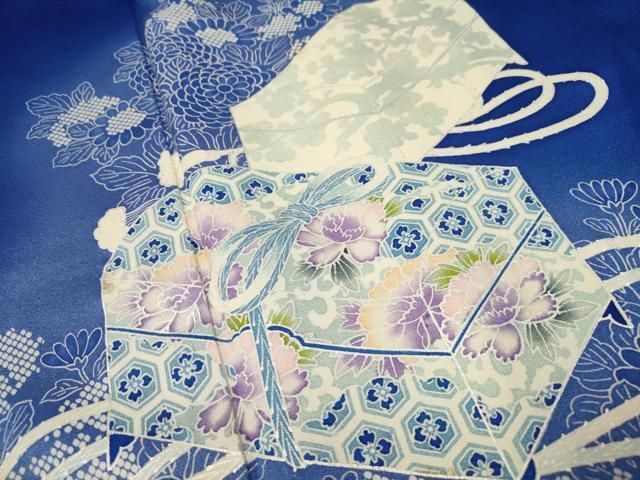 平和屋着物●訪問着　刺繍　松花文　暈し染め　正絹　逸品　CAAT6971vf 平和屋着物□訪問着 刺繍 鞠 暈し染め 正絹 逸品 CAAT9409dy