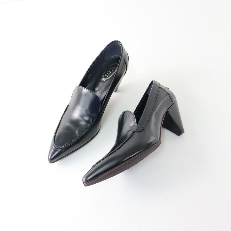 TOD'S 青 レザー ポインテッドトゥ パンプス 36サイズ 美品 楽天市場】パンプス（ブランドトッズ）（レディース靴｜靴）の通販