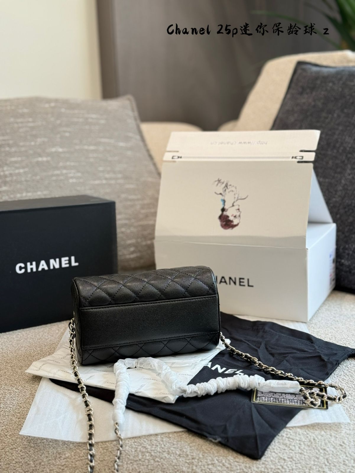 今日特価】Chanel 25P Bowling Bag シャネル 25P ボウリング