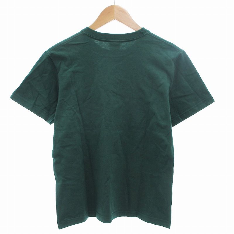 ドゥーズィエムクラス購入　Hawaiiプリント グリーンTシャツ UNIVERSITY OF HAWAII Tシャツ カットソー 半袖 プリント F 緑
