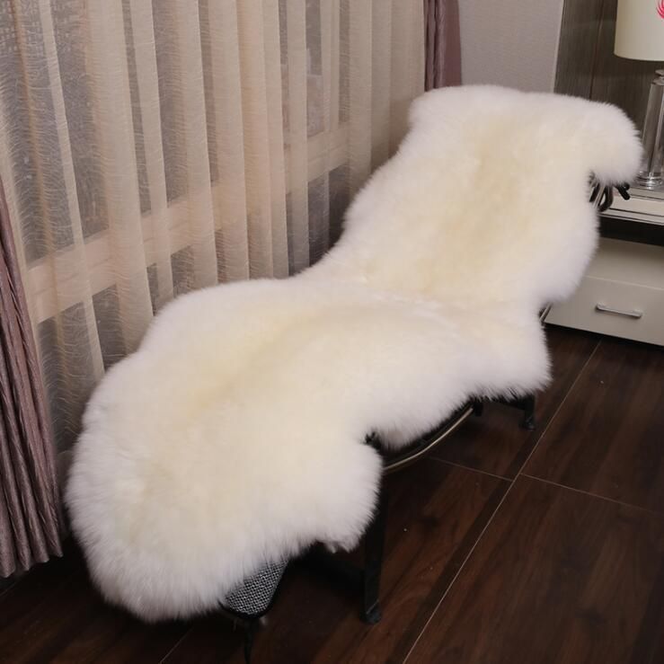 種羊 天然ムートン ラグマット ムートンラグ2p75*180cmムートンフリース ファー マット