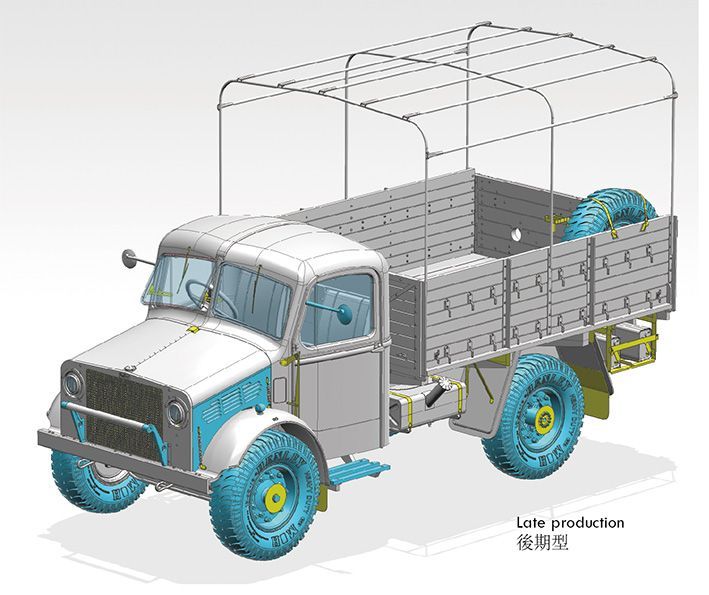 【正規商品】 ベッドフォードGS-OXD Mk.Iトラック インテリア付 CV35A019 【驚きの低価格】