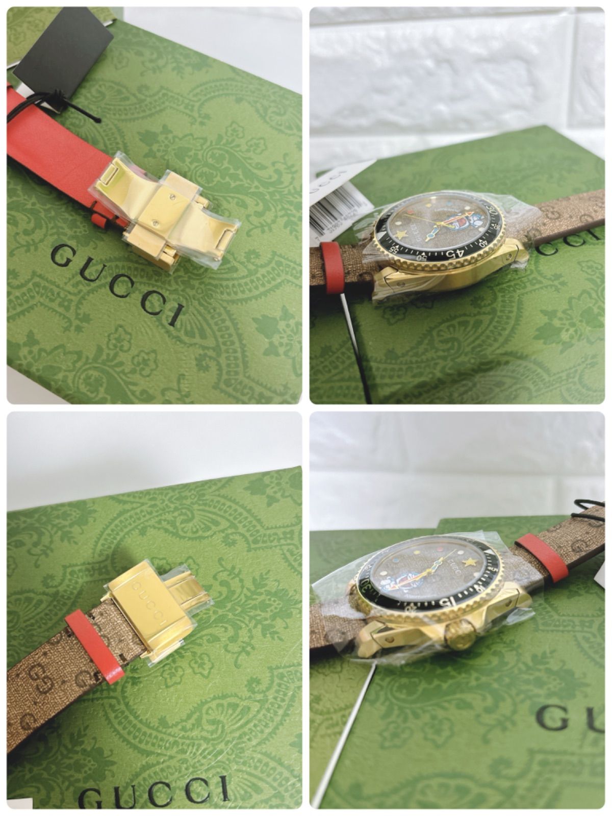 超レア！初コラボ商品】新品 DORAEMON x GUCCI ウォッチ 30周年