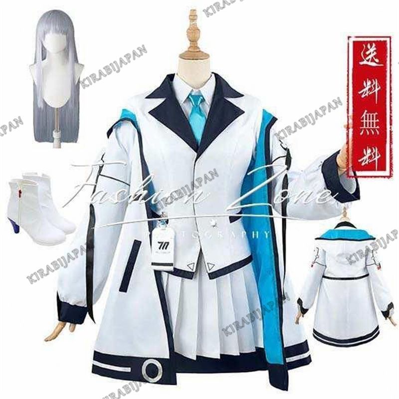 新入荷 ブルーアーカイブ Blue Archive 生塩ノア コスプレ衣装 ウィッグ靴コスチューム cosplay イベント 演出服 アニメ変装 仮装