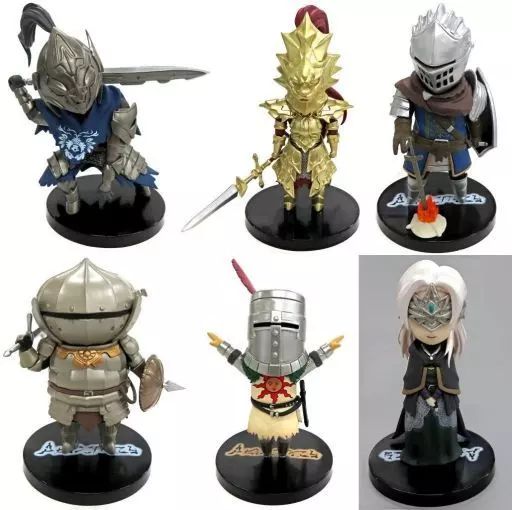 トレーディングフィギュア　全6種セット 「DARK SOULS(ダークソウル) ディフォルメフィギュア Vol.1」 中古】トレーディングフィギュア 全6種セット 「DARK SOULS