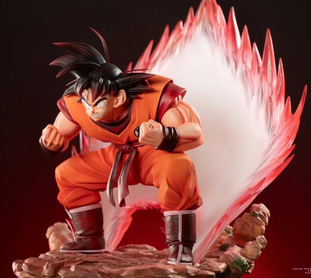【即発送！】ドラゴンボールZ 孫悟空 界王拳ガレージキット完成品 1/6 孫悟空 界王拳ver. ドラゴンボール フィギュア ガレージキット