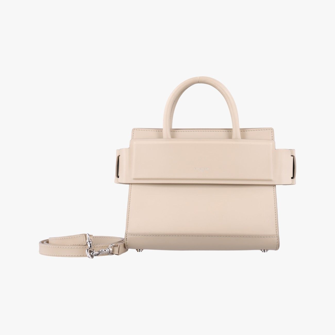ジバンシーGivenchyホライゾンミニ カーキ レザー 3C C 0166
