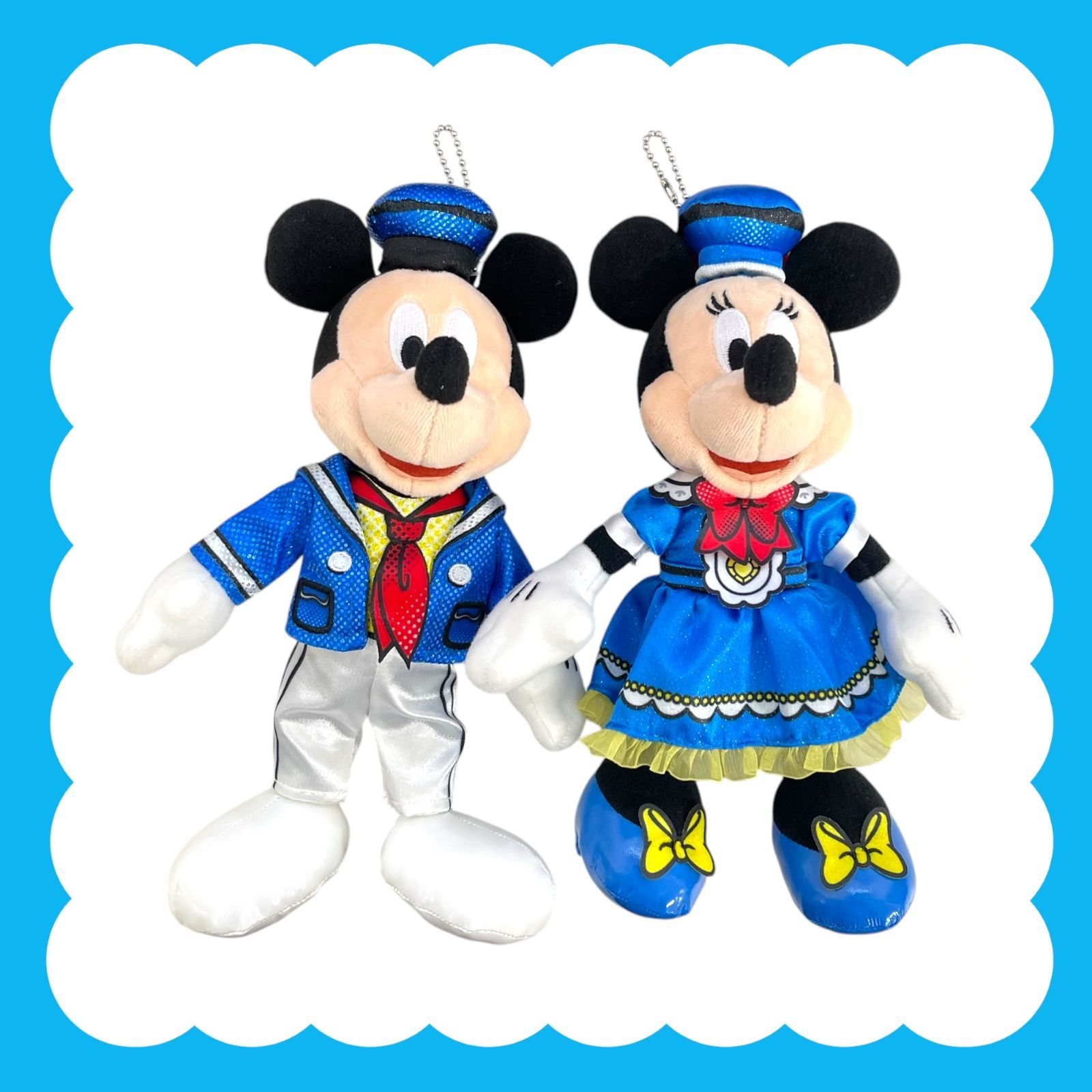 ディズニー パルパルーザ ぬいぐるみバッジ【ミッキー&ミニー ディズニー パルパルーザ ぬいぐるみバッジ【ミッキー&ミニー