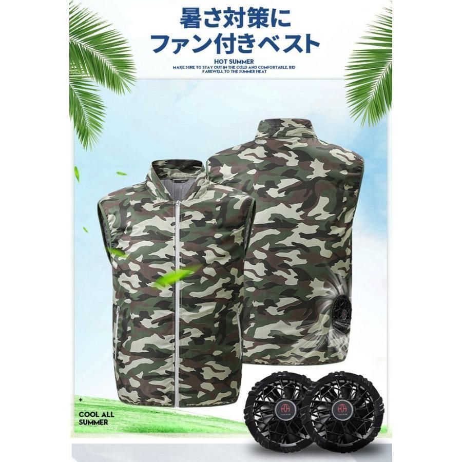 USB給電 熱中症対策