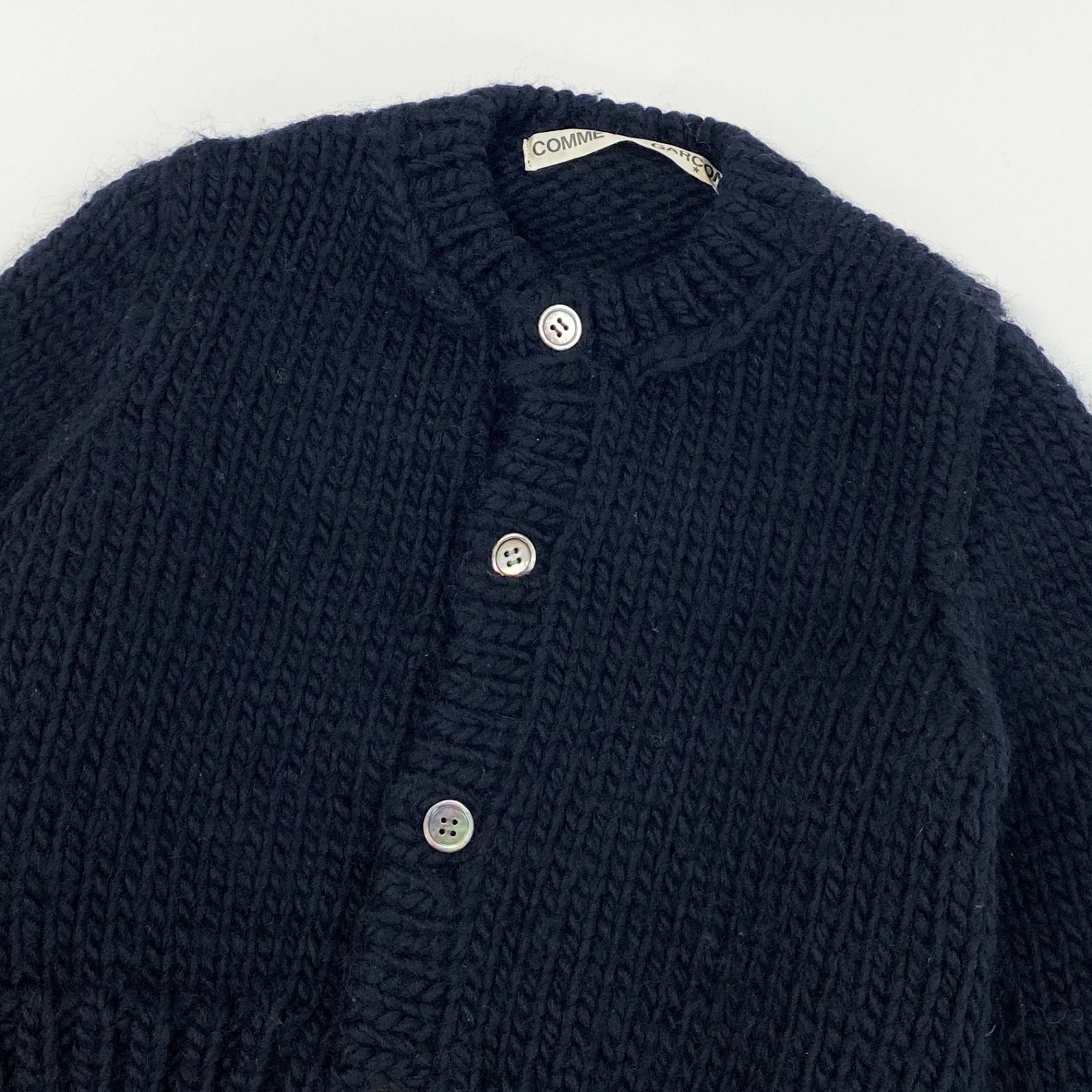 COMME des GARÇONS HOMME アーカイブ　ニット　短丈 16h9 COMME des GARCONS コムデギャルソン 1996 アーカイブ 短丈