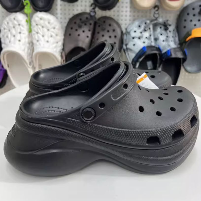 クロックス crocs Classic Bae Clog クロックス サンダル厚底黒