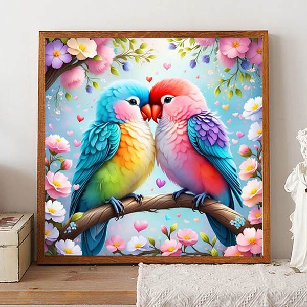 鳥さんのダイヤモンドアート Amazon | ダイヤモンドアート オウム 鸚哥 インコ 鳥 鳥柄
