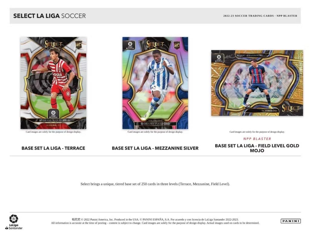 2022/23 Panini Select La Liga サッカー 6パック ブラスターボックス