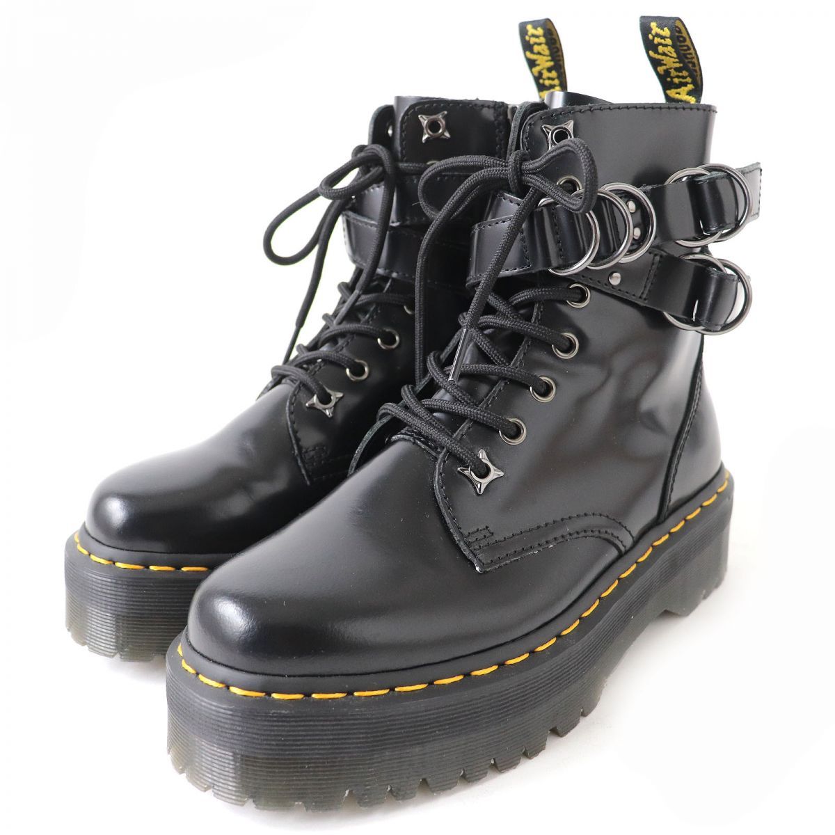 極美品】Dr.Martens JADON Ⅲ UK5 黒 厚底 8ホール-