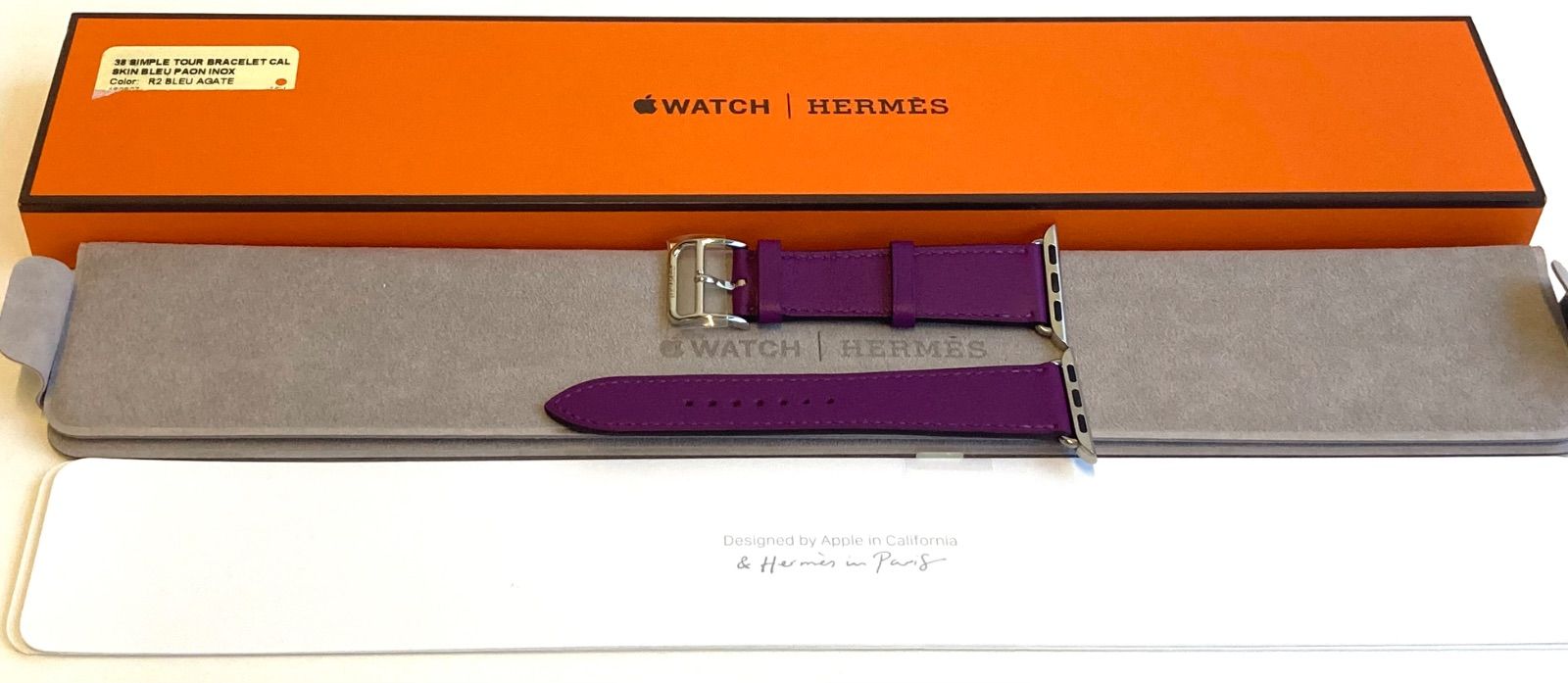 1933 Apple Watch エルメス　アネモネ　紫　レザー　HERMES 1933 Apple Watch エルメス アネモネ 紫 レザー HERMES 全網羅