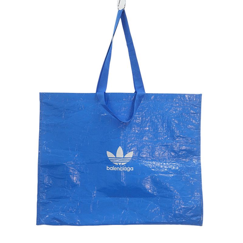 バレンシアガ/BALENCIAGA × ADIDAS ショッパー バッグ ブルー  サイズ ユニセックス表記なし