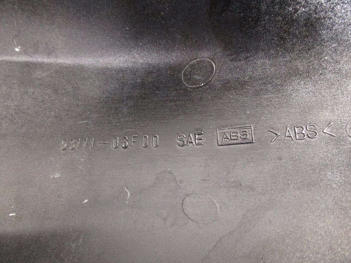 イナズマ400 フロントフェンダー A5888 GK7BA スズキ K717 INAZUMA キャブ車 BRIGHTFACE_UK