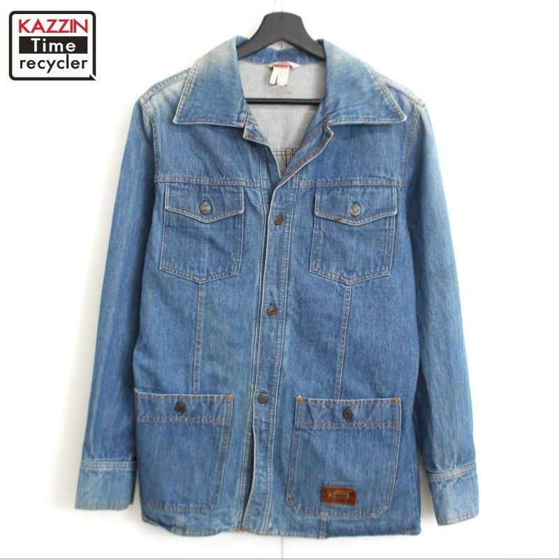 70s USA製 vintage Levi's デニムジャケット メンズ 表記Mサイズ