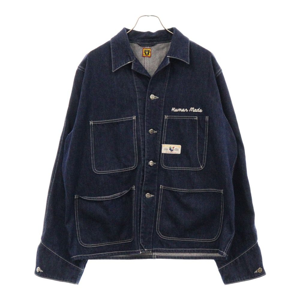 HUMAN MADE (ヒューマンメイド) DENIM SHORT COVERALL JACKET デニム