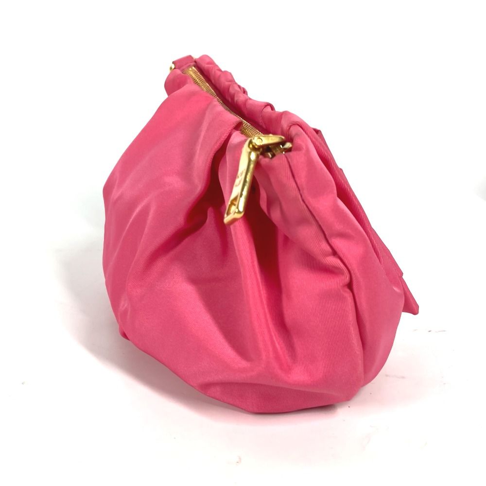 【正規品】プラダ PRADA リボン クラッチバッグ ポーチ PRADA プラダ クラッチバッグ リボン りぼん ナイロン - メルカリ