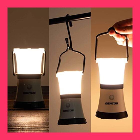 GENTOS(ジェントス) LED ランタン 単3電池式 430ルーメン 白色