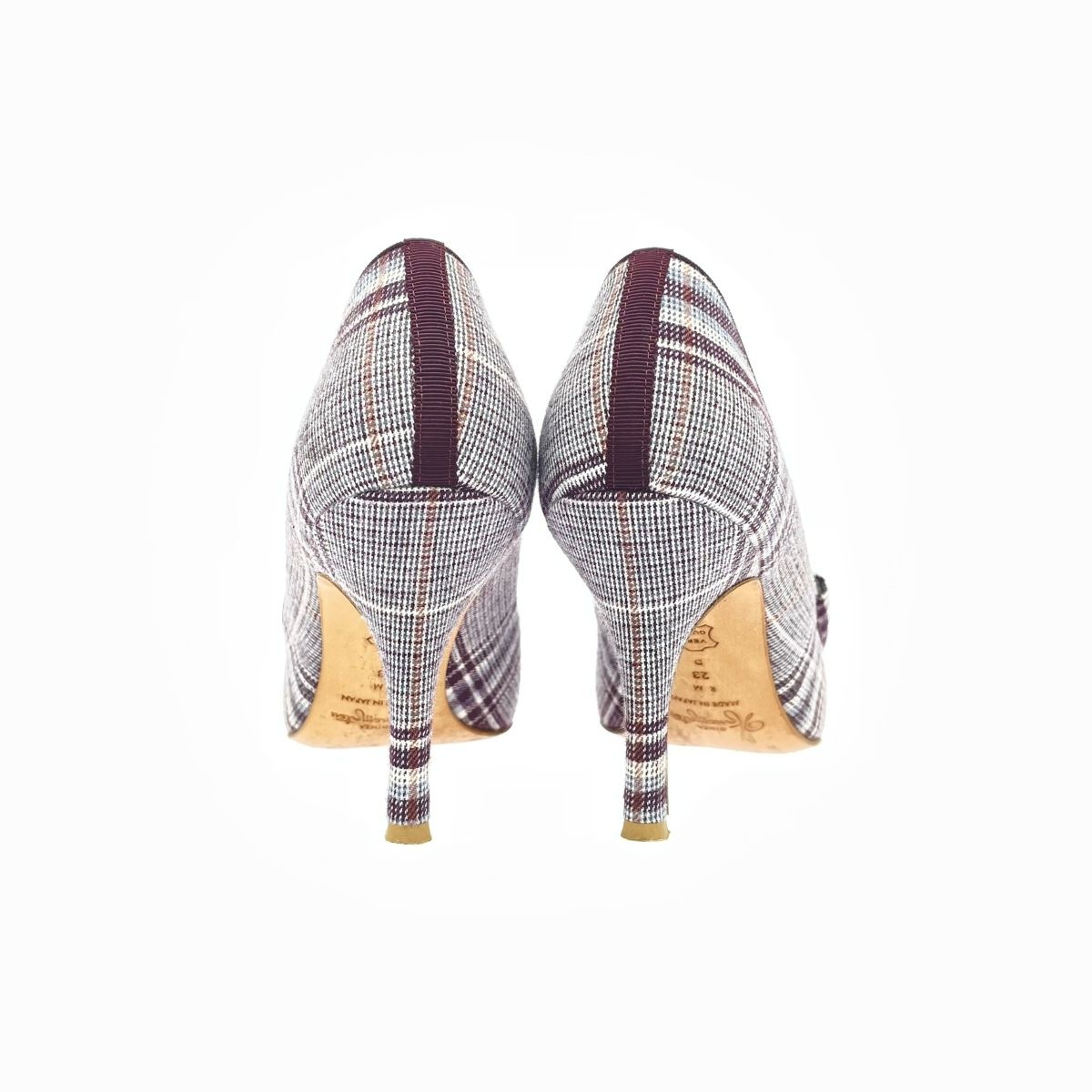 銀座かねまつ ギンザカネマツ 表記サイズ:23 リボンパンプス マルチ