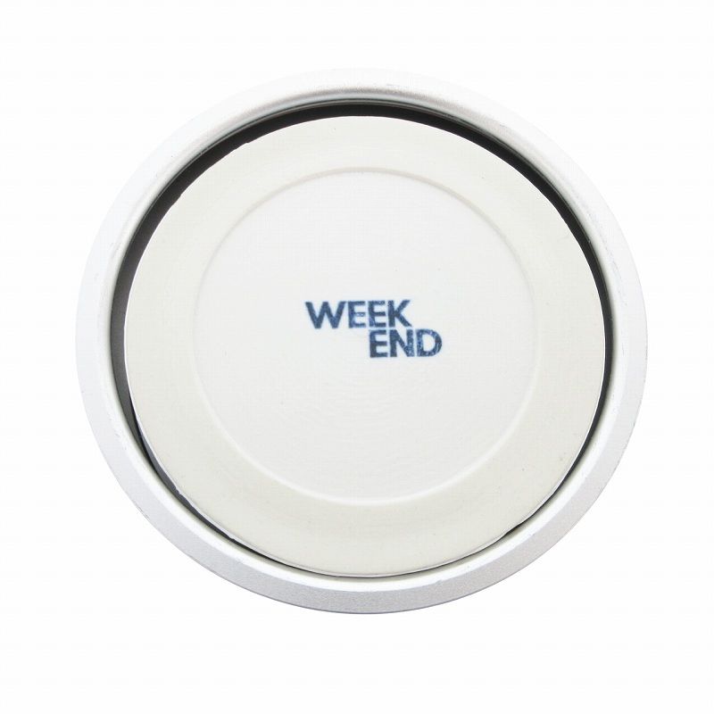 ウィークエンド WEEK END アロマディフューザー 芳香器 WE-AL01 シルバー リラクゼーショングッズ 稼働品 |VU□ 0418