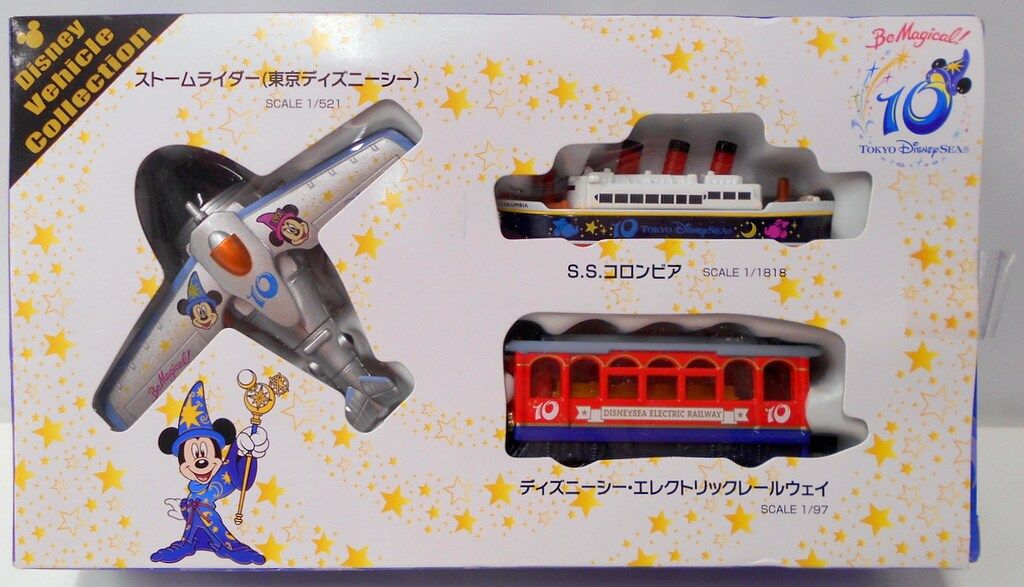 タカラトミー トミカDisney Vehicle Collection ディズニーシー10周年3