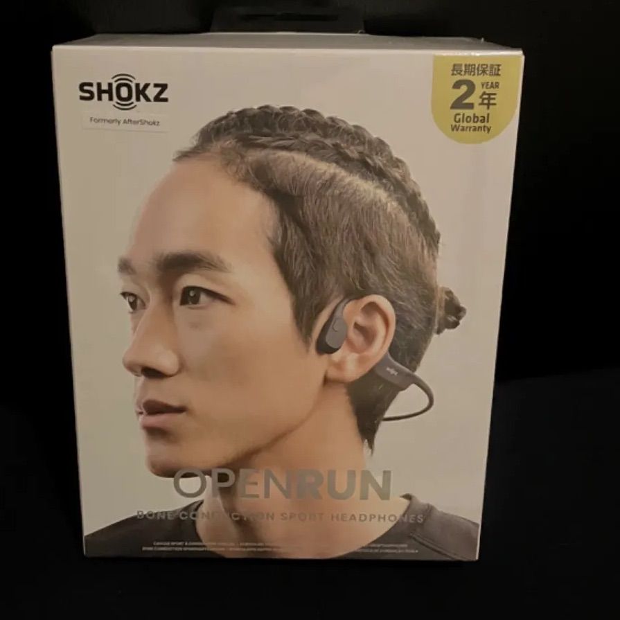 Shokz SKZ-EP-000003 骨伝導 ワイヤレスイヤホン ブラック - 黒池屋 総