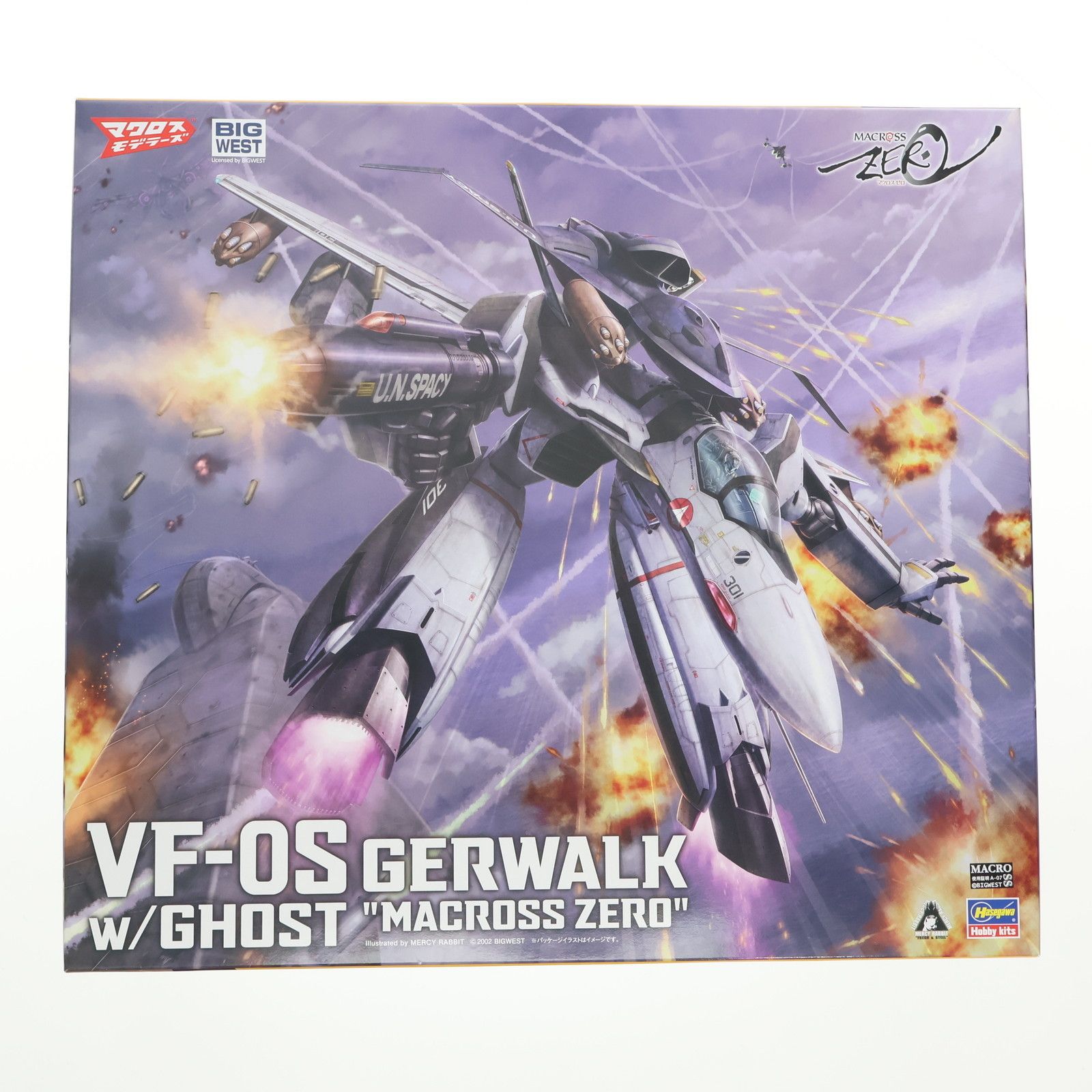 1/72 VF-0S ガウォーク w/ゴースト マクロスゼロ プラモデル