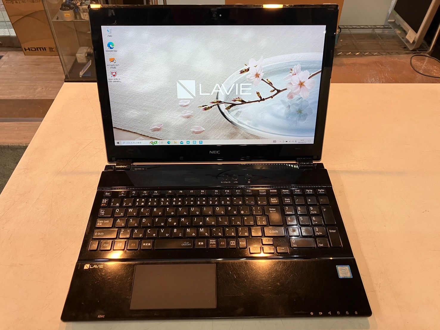 NEC LAVIE ノートパソコン PC-NS350HAB クリスタルブラック（NEC NEC PC NS350HAB