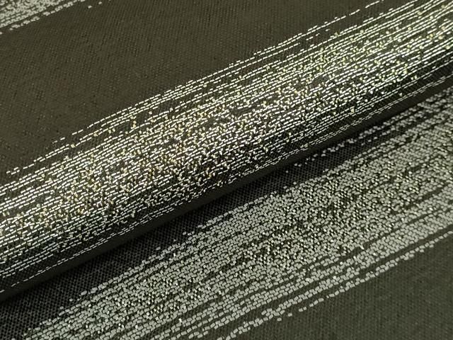 平和屋着物□極上 西陣の名門 加納幸謹製 六通柄袋帯 平揉織 金糸 逸品