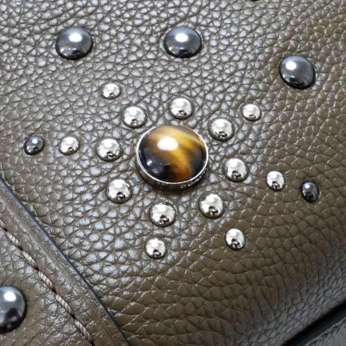COACH コーチ ウェスタン リベット イーディー ショルダーバッグ  