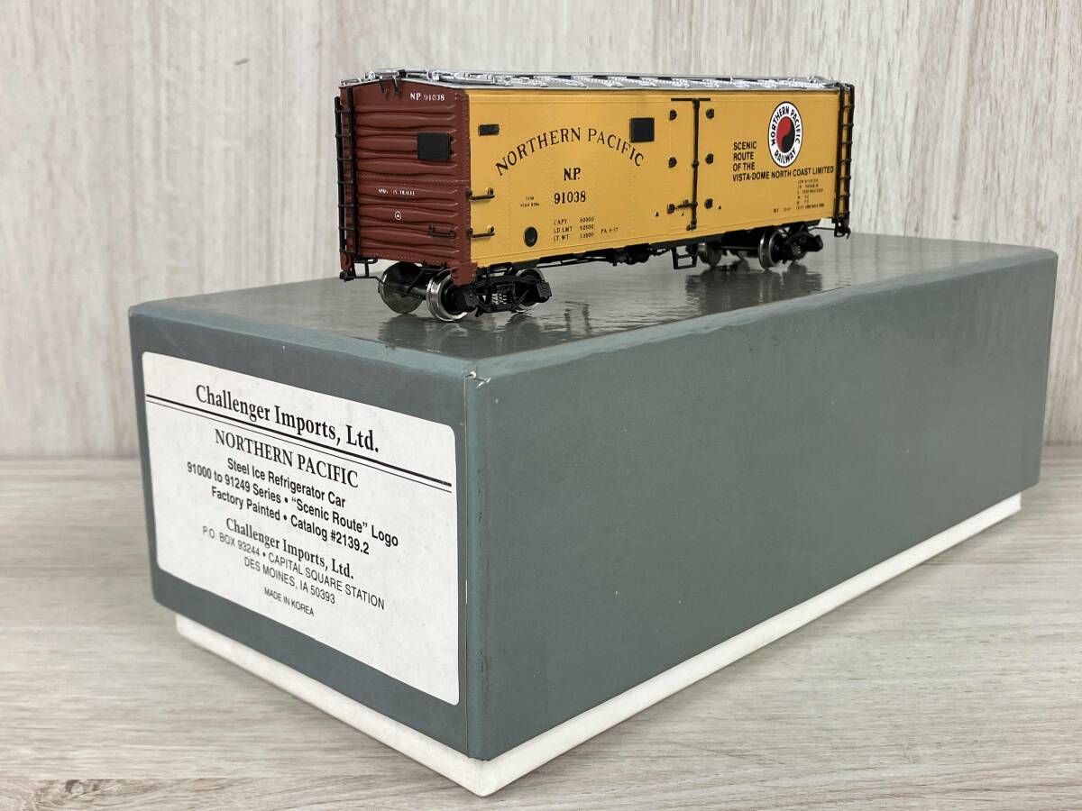 ＨＯゲージ Challenger Imports Ltd NORTHERN PACIFIC Steel Ice Refrigerator car Ｃｈａｌｌｅｎｇｅｒ Ｉｍｐｏｒｔｓ