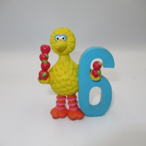 VintageSESAME STREETセサミストリートビッグバードBigbirdフィギュア人形ぬいぐるみPVC6