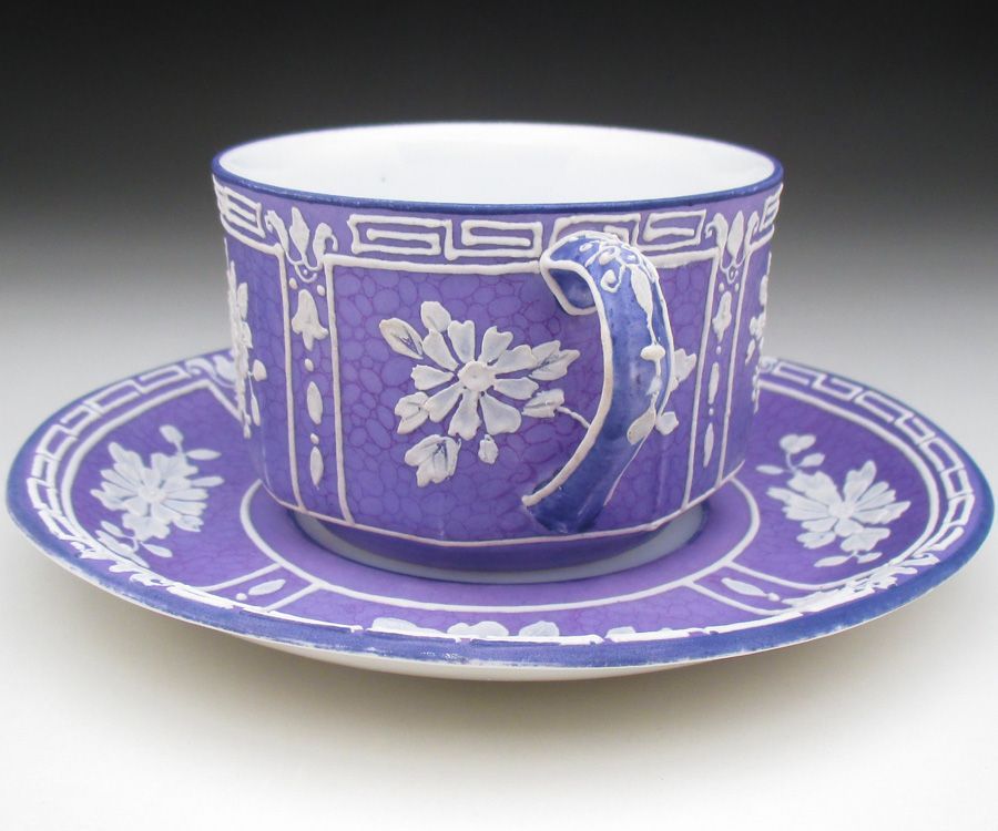 ノリタケ ウェッジウッド風 カップ＆ソーサー e