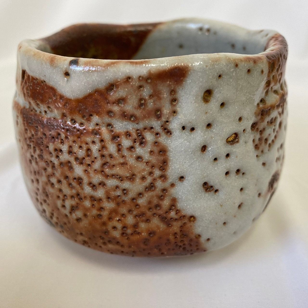 志野茶碗　古麦造　【中古美品】 志野茶碗 古麦造 【中古美品】 Yahoo!オークション -「水野古麦