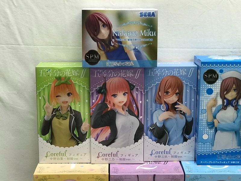 未開封 五等分の花嫁 プライズフィギュア まとめ売り 10点セット