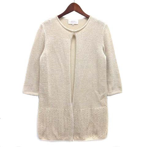 ♦️ 新品 ハナエ モリ アルマ・アン・ローズ トップス フリル カーディガン ハナエモリ HANAE MORI アルマアンローズ ALMA EN ROSE コットン