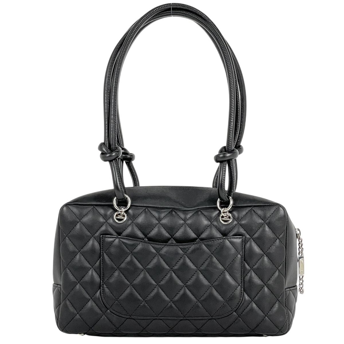 シャネル CHANEL カンボンライン ボウリングバッグ ココマーク ミニ